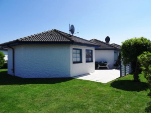 Bild: Ferienhaus Robbie, Achteckreihenbungalow, mit Hund erlaubt