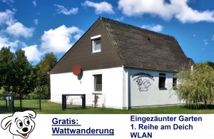 Bild: Strandnahes und komfortables Ferienhaus Nordsee-Robee